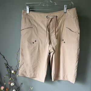 Athleta Tan Athletic Shorts